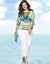 Sateen capri by Lane Bryant